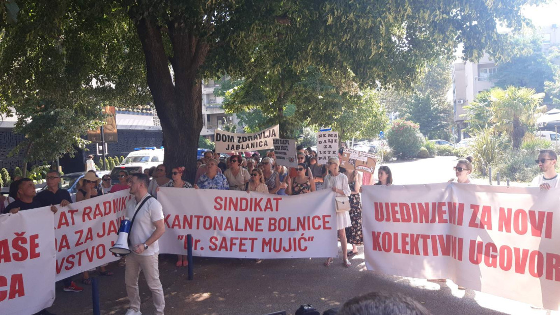 HNK: Radnici u zdravstvu najavljuju novi štrajk